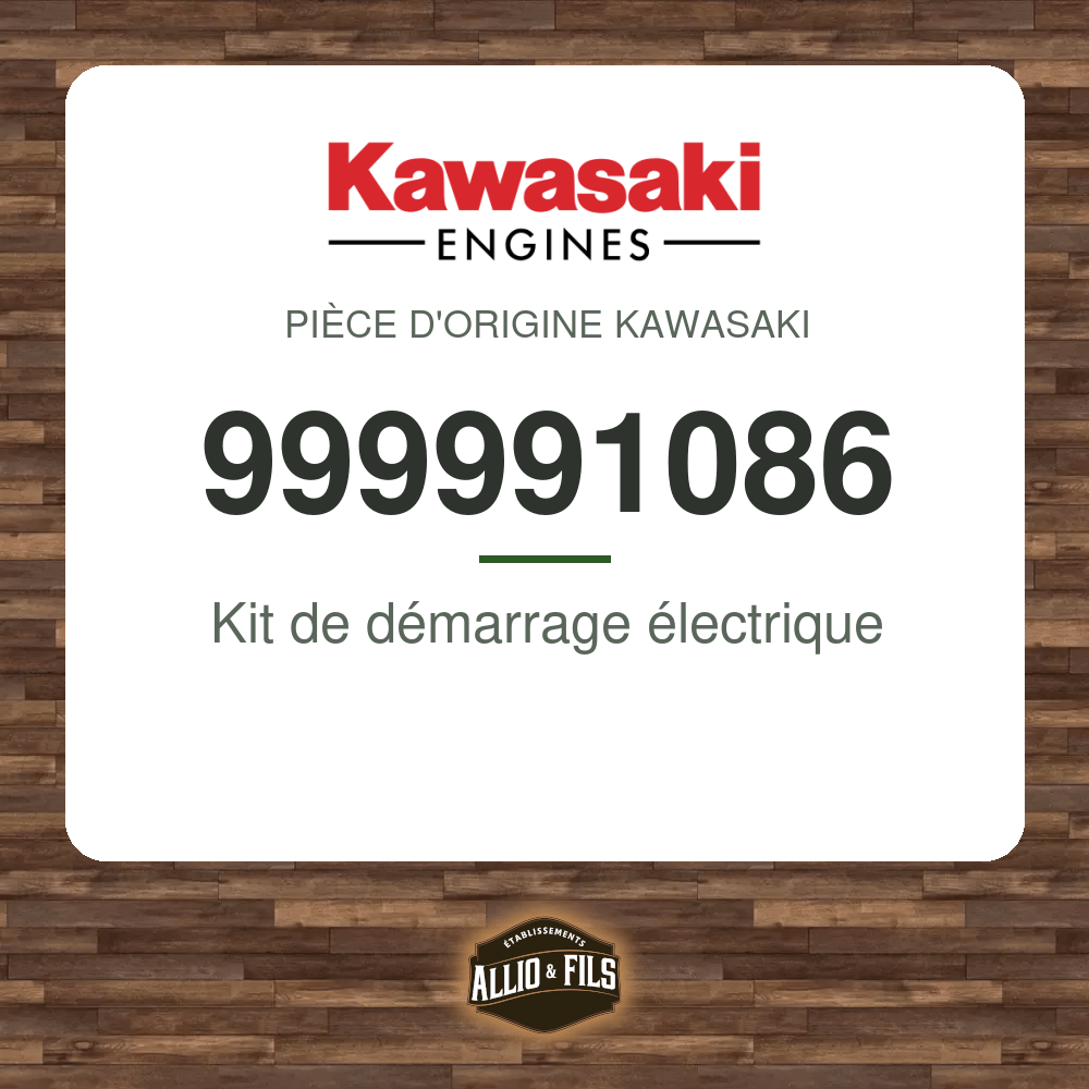 Kit de démarrage électrique - Kawasaki 999991086