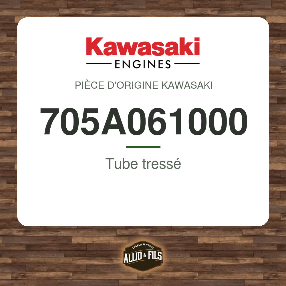 Tube tressé - Kawasaki 705A061000