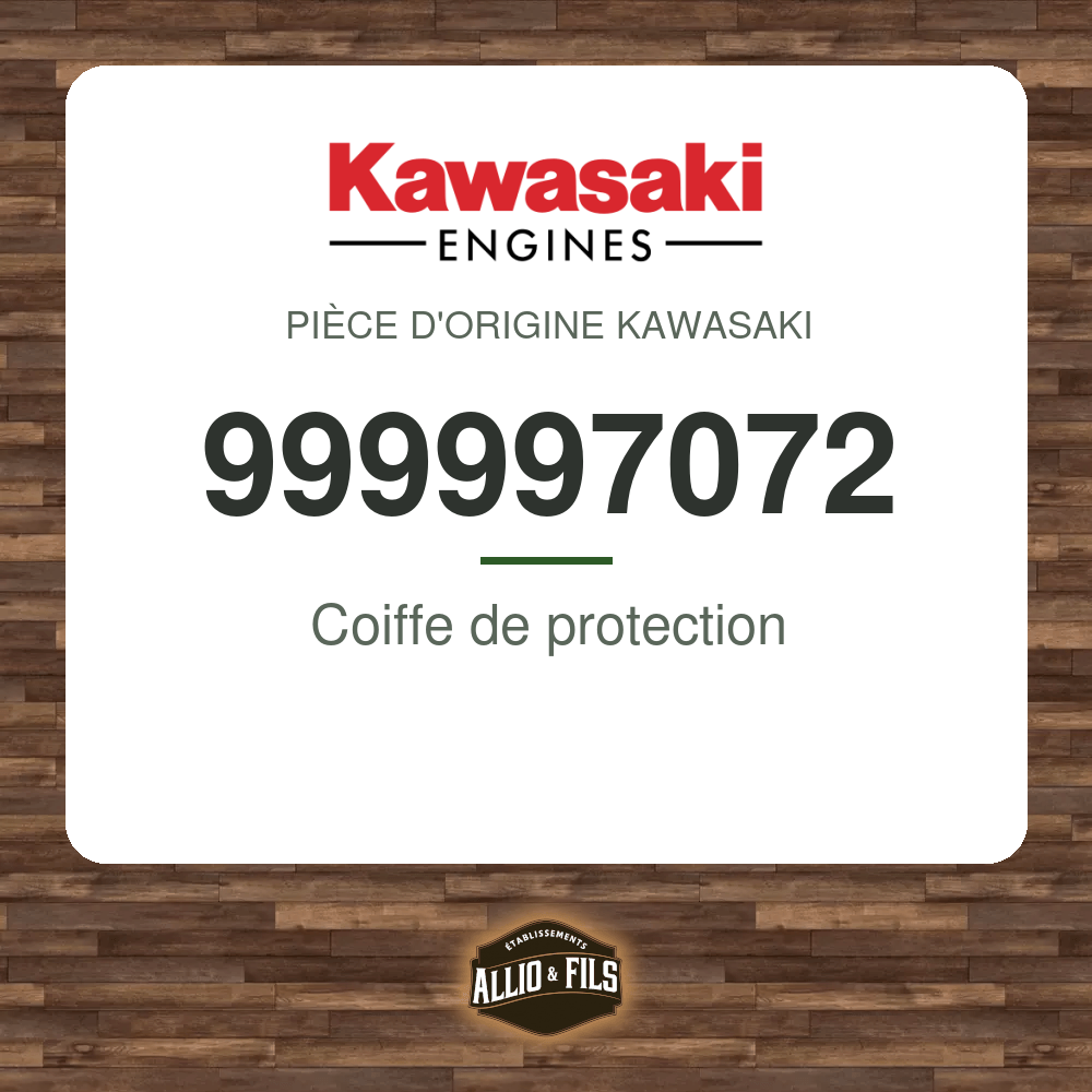 Coiffe de protection - Kawasaki 999997072
