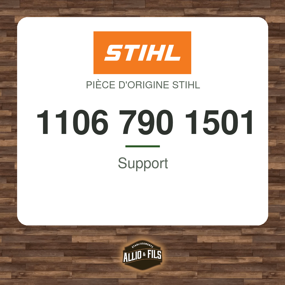 Support - Stihl 1106 790 1501