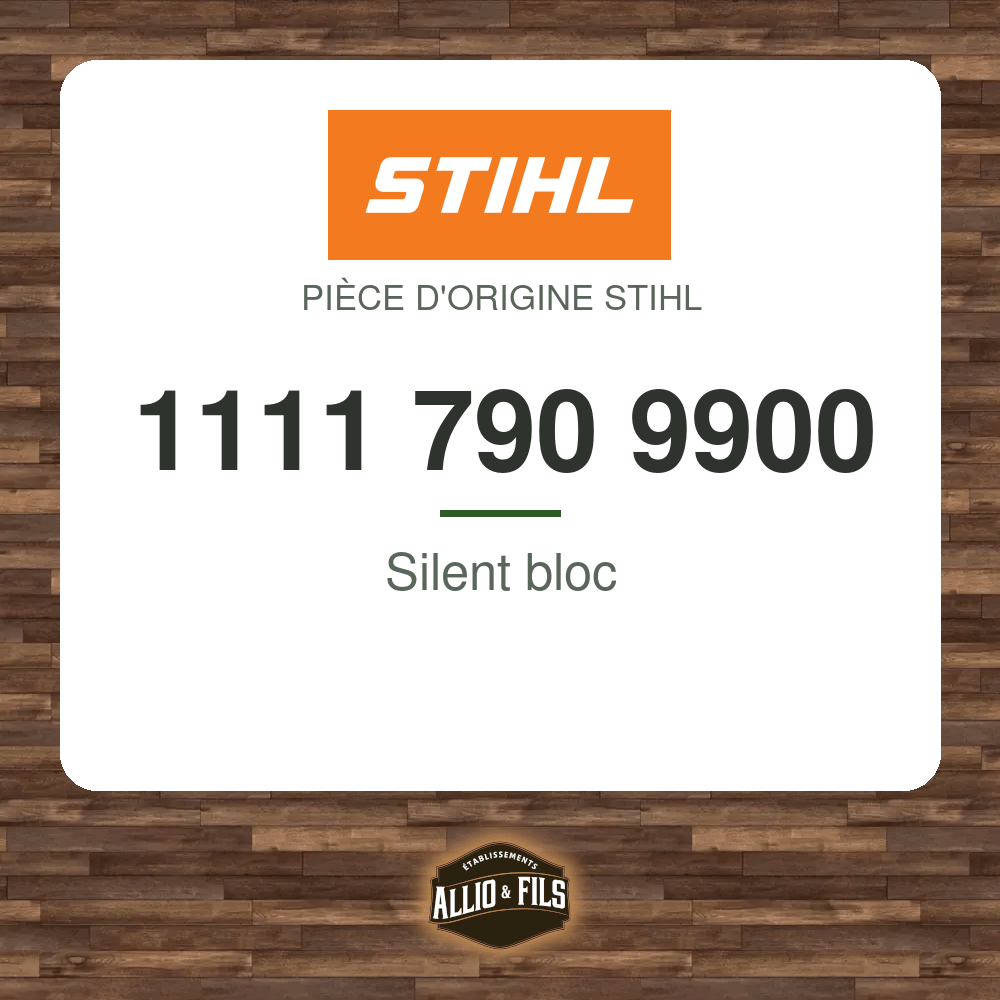 Silent bloc - Stihl 1111 790 9900