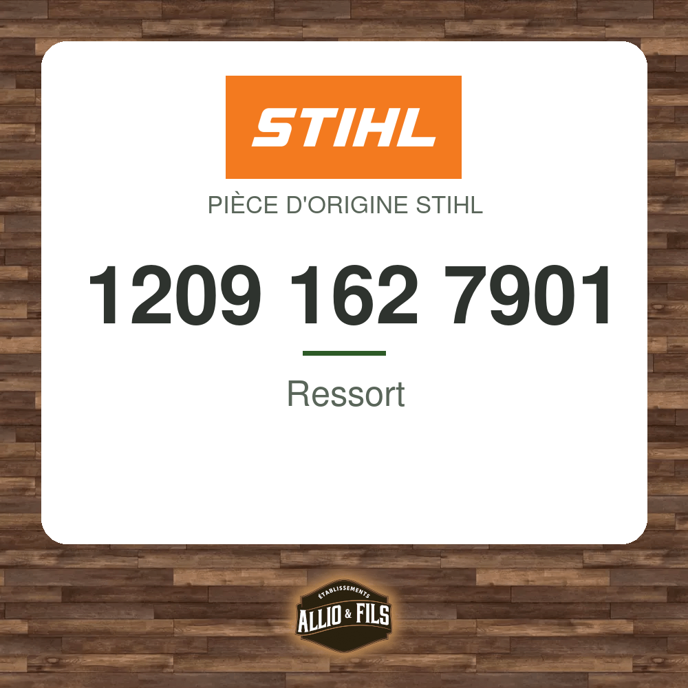 Ressort - Stihl 1209 162 7901