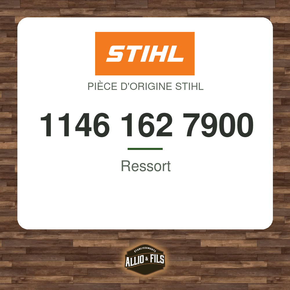 Ressort - Stihl 1146 162 7900