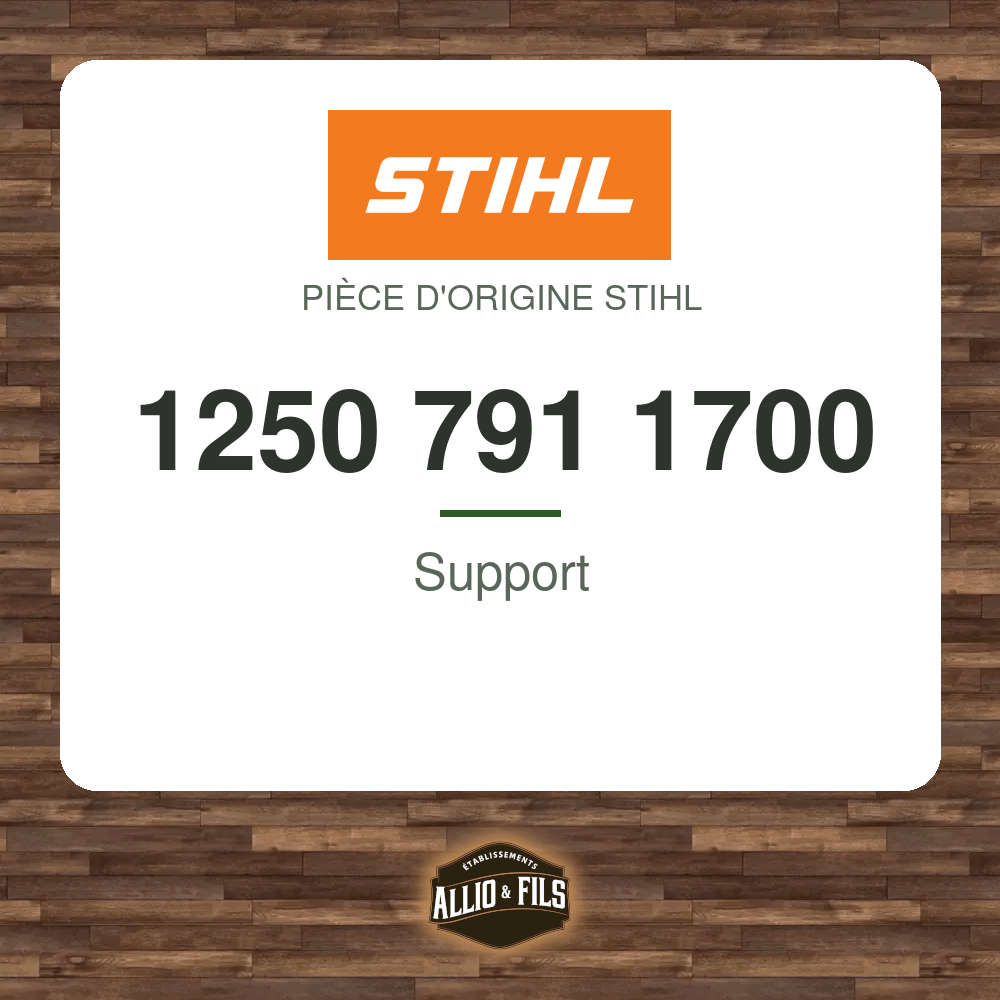 Support - Stihl 1250 791 1700