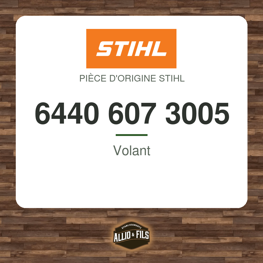 Volant - Stihl 6440 607 3005