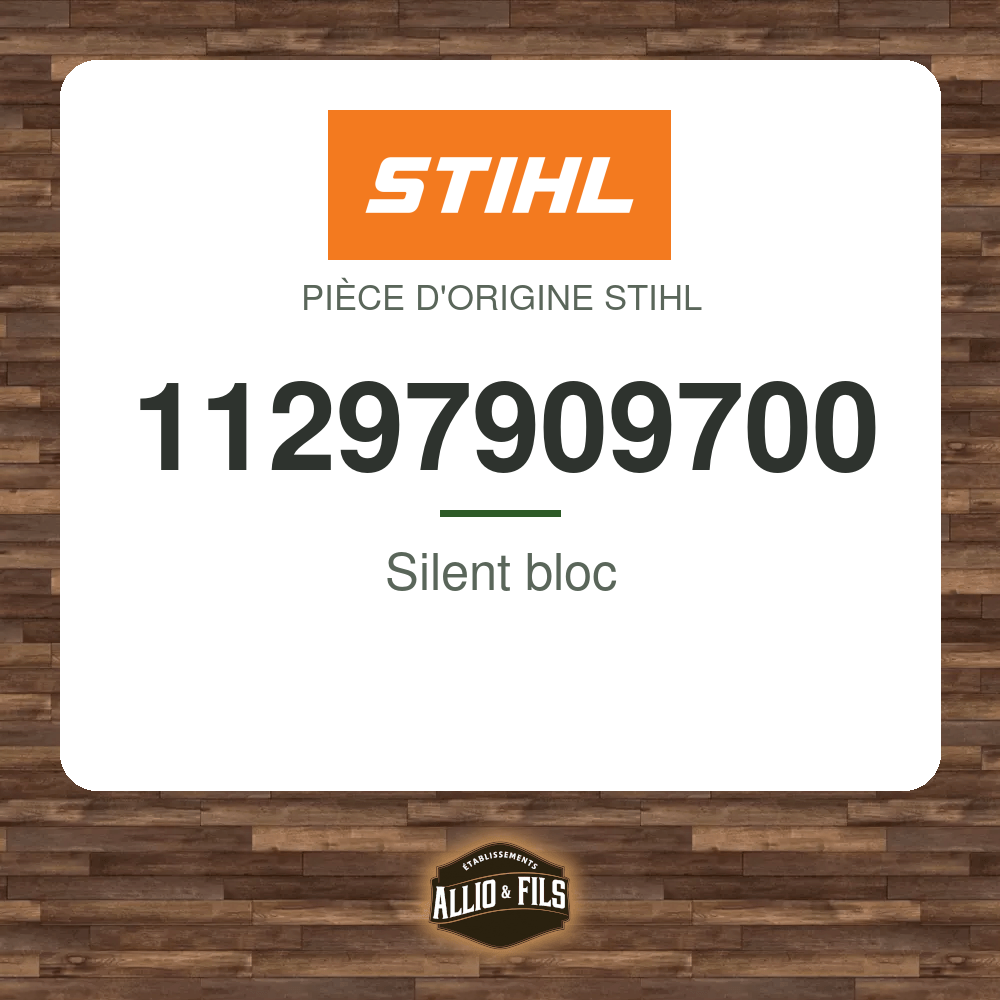 Silent bloc - Stihl 11297909700
