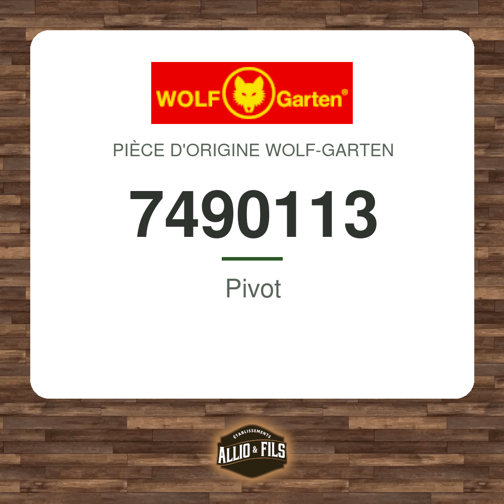 Pivot - Wolf-Garten 7490113