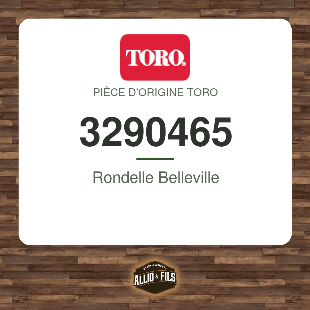 Rondelle Belleville - Toro 3290465