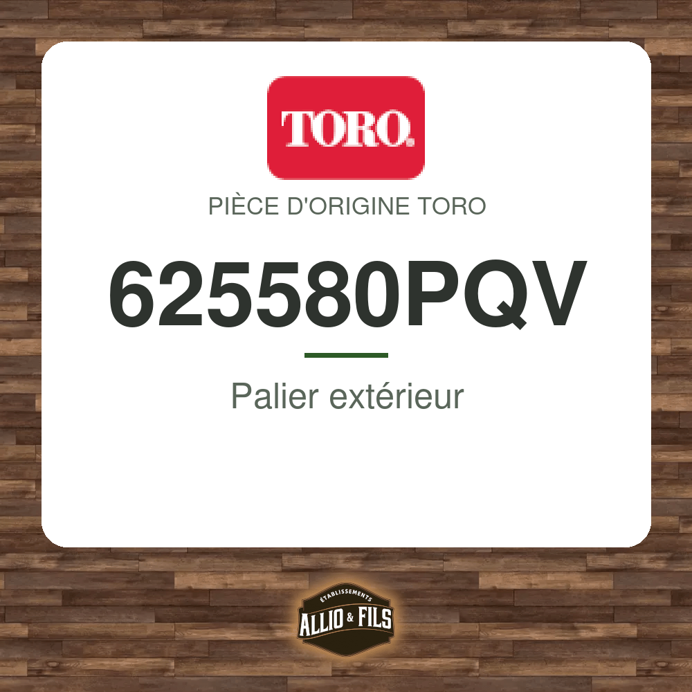Palier extérieur - Toro 625580PQV