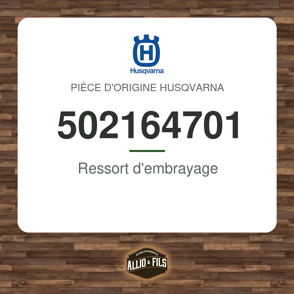 Ressort d'embrayage - Husqvarna 502164701