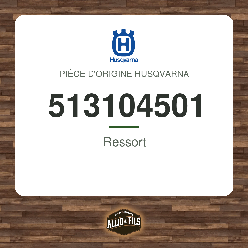 Ressort - Husqvarna 513104501