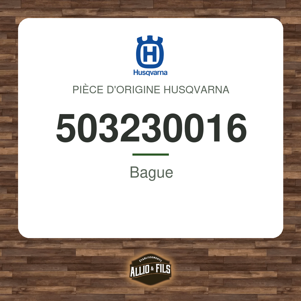 Bague - Husqvarna 503230016