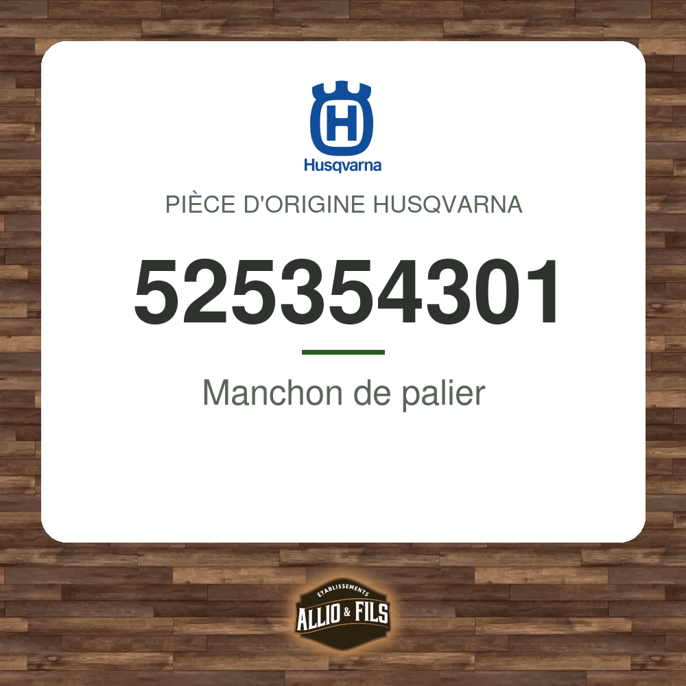 Manchon de palier - Husqvarna 525354301