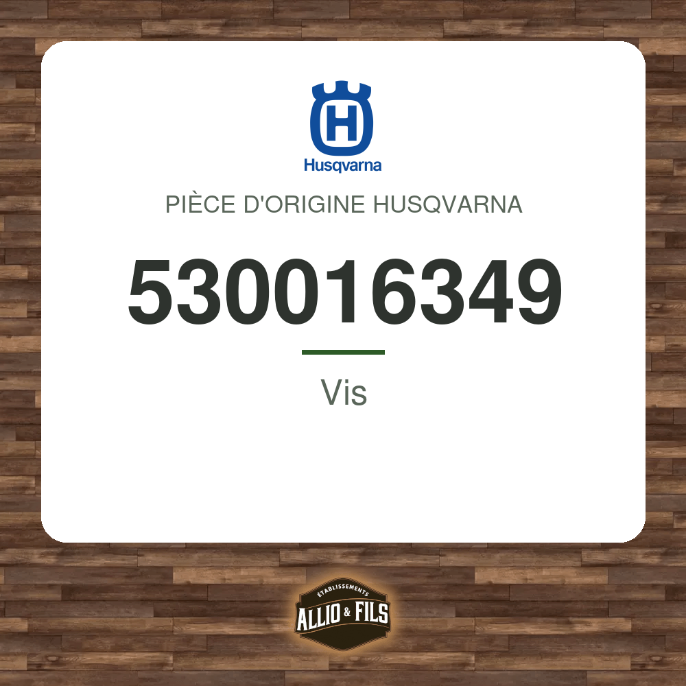 Vis - Husqvarna 530016349