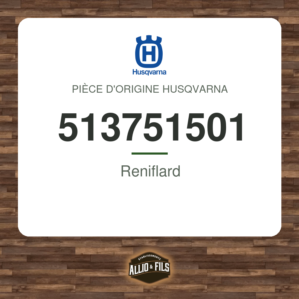 Reniflard - Husqvarna 513751501