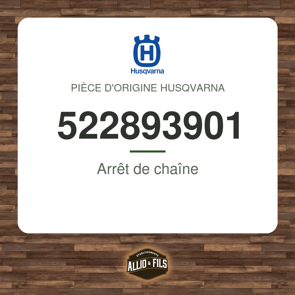 Arrêt de chaîne - Husqvarna 522893901