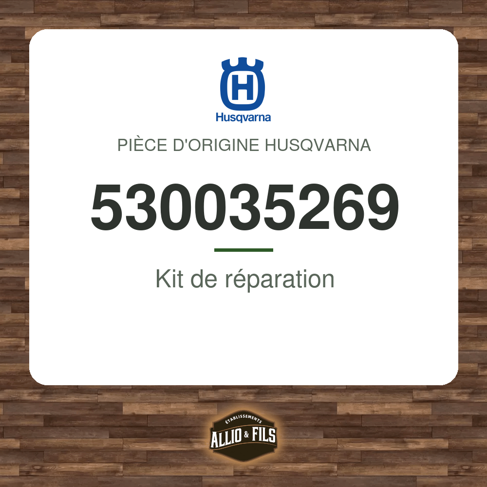 Kit de réparation - Husqvarna 530035269