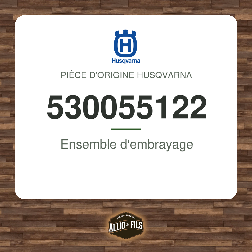 Ensemble d'embrayage - Husqvarna 530055122