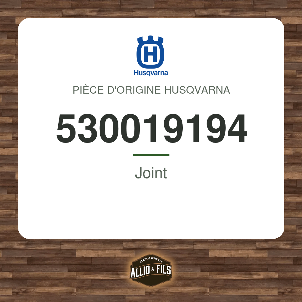 Joint - Husqvarna 530019194