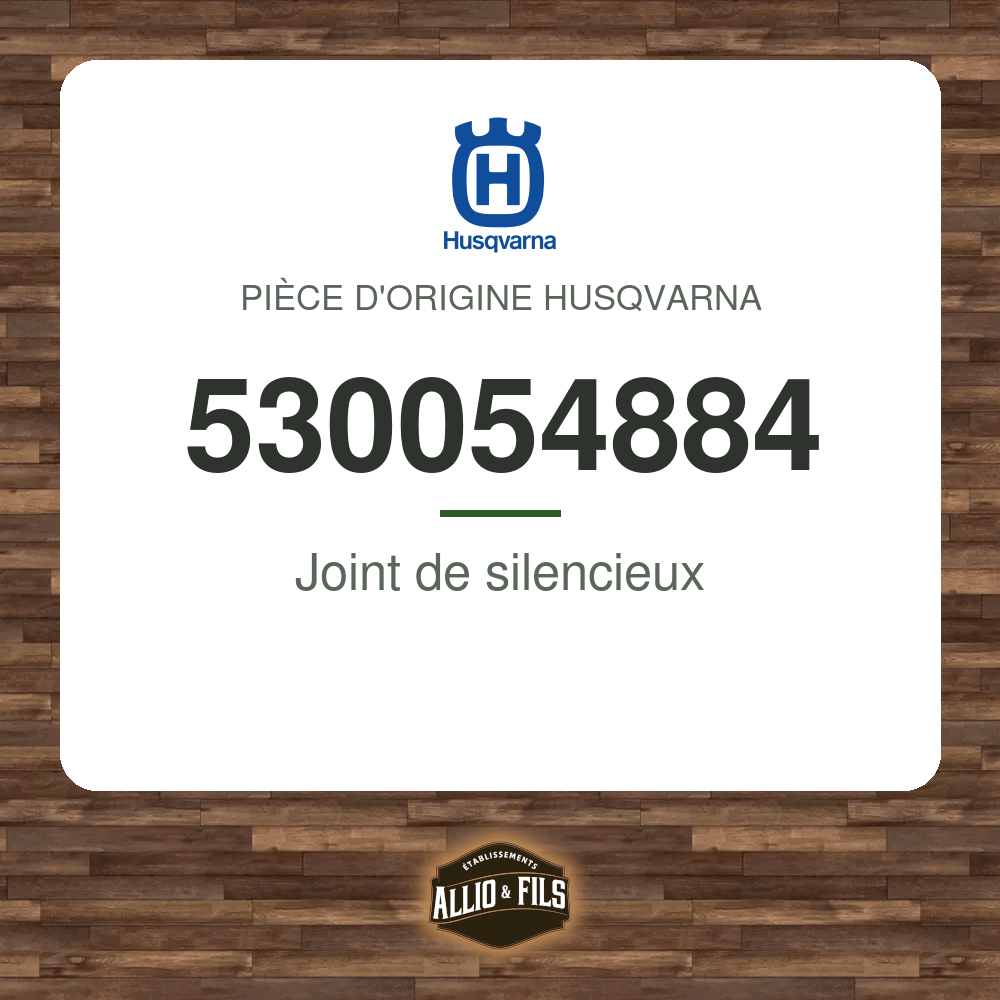 Joint de silencieux - Husqvarna 530054884