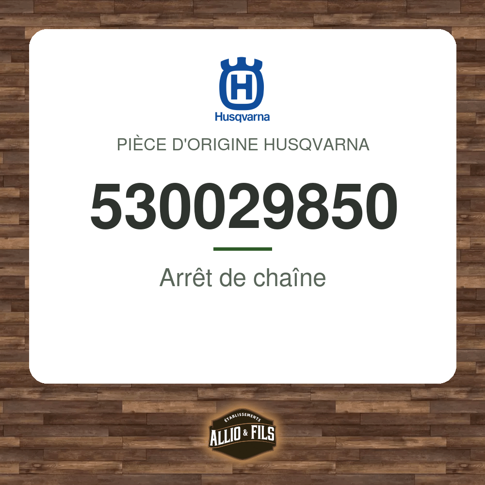 Arrêt de chaîne - Husqvarna 530029850