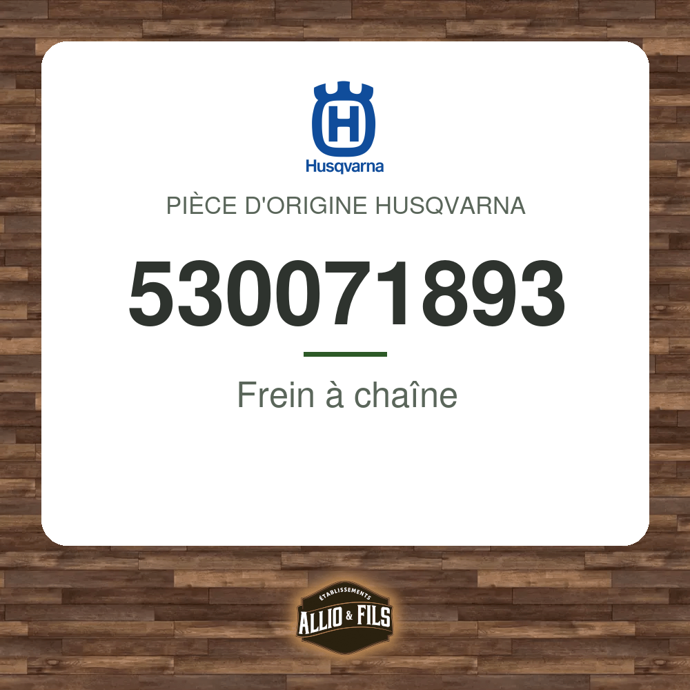 Frein à chaîne - Husqvarna 530071893