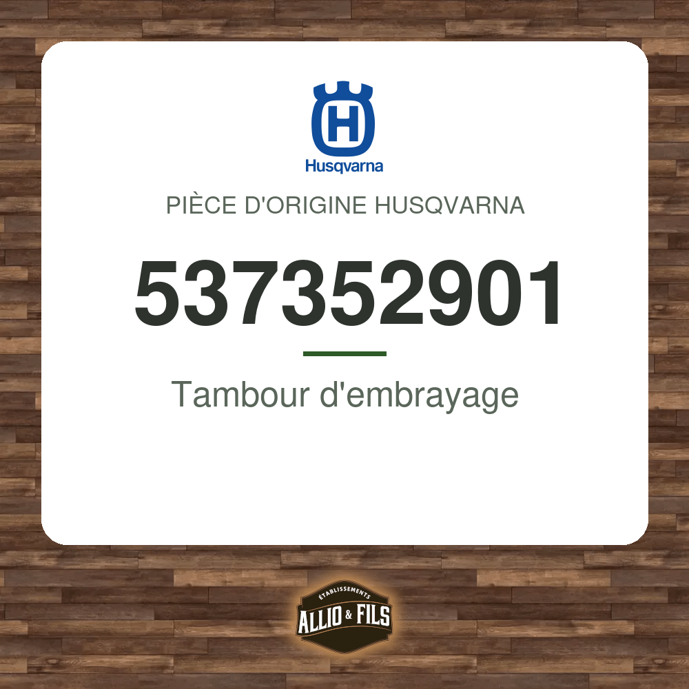 Tambour d'embrayage - Husqvarna 537352901