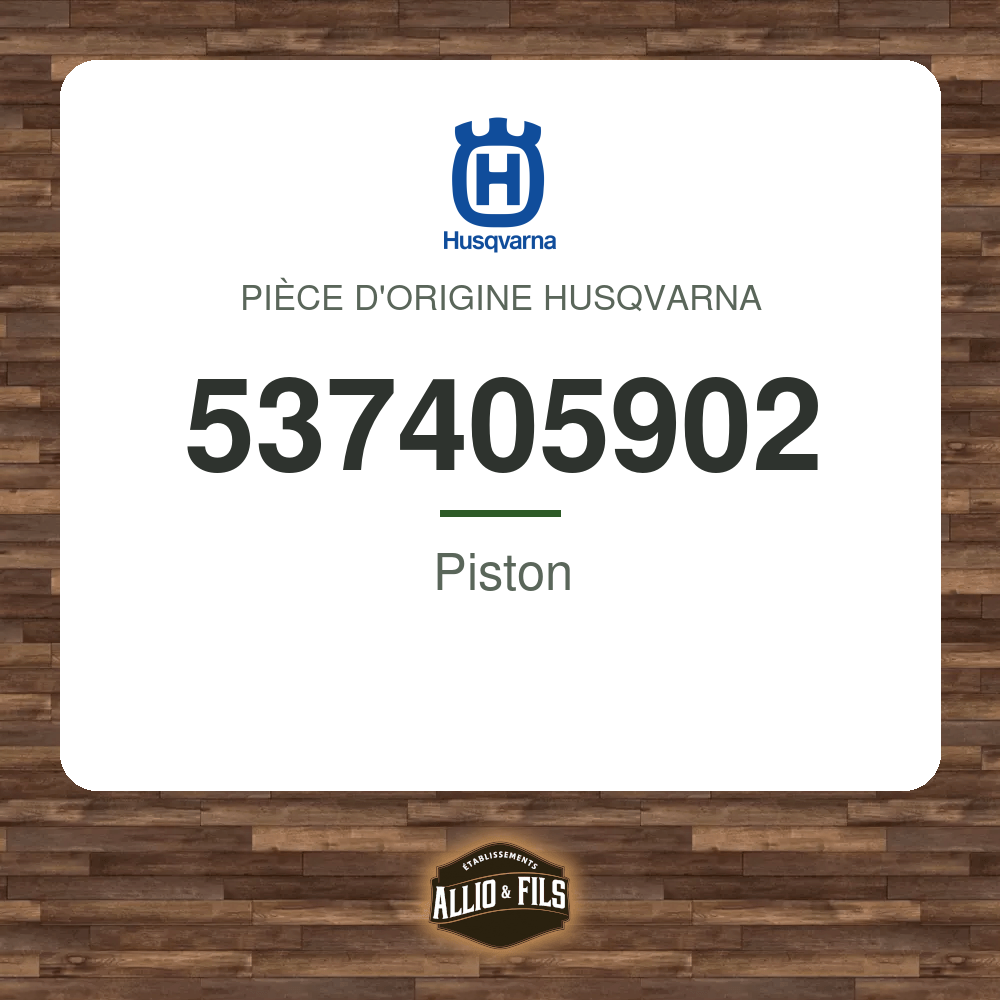 Piston - Husqvarna 537405902