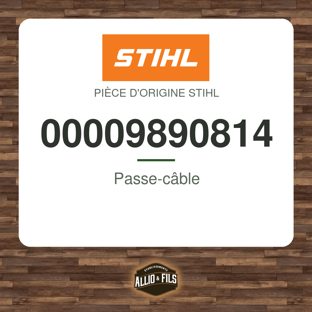Passe-câble - Stihl 00009890814