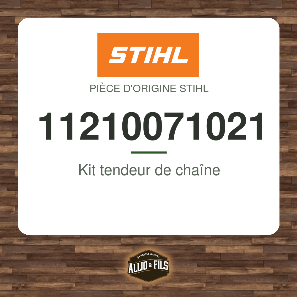 Kit tendeur de chaîne - Stihl 11210071021