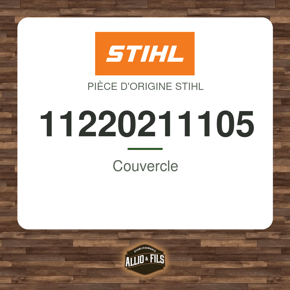 Couvercle - Stihl 11220211105