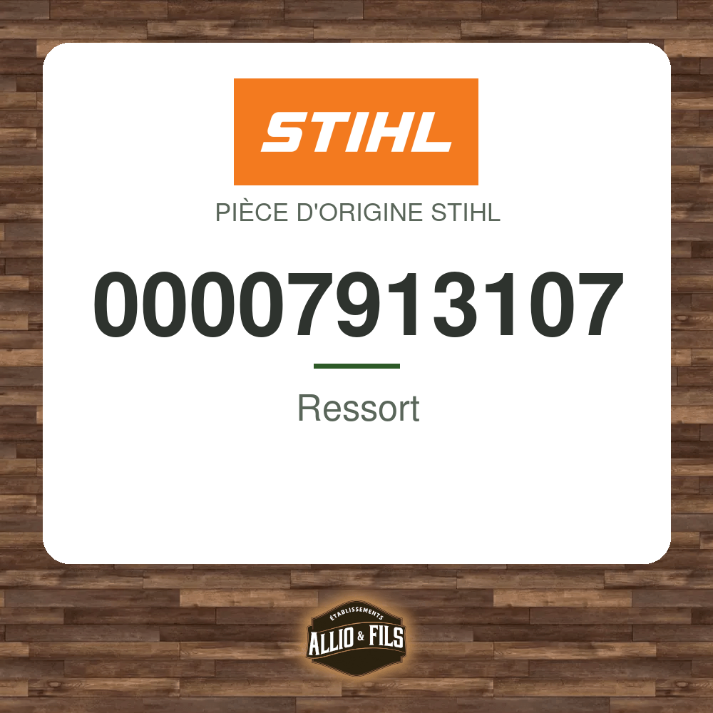 Ressort - Stihl 00007913107