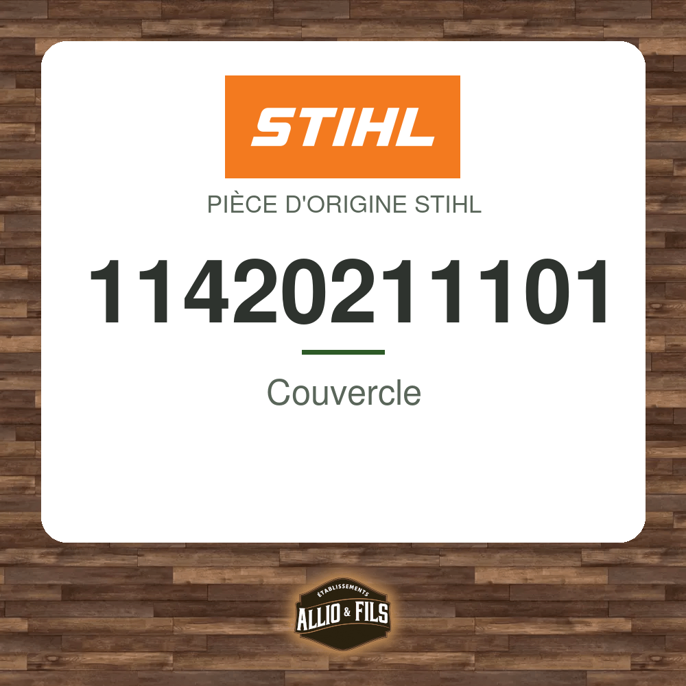 Couvercle - Stihl 11420211101