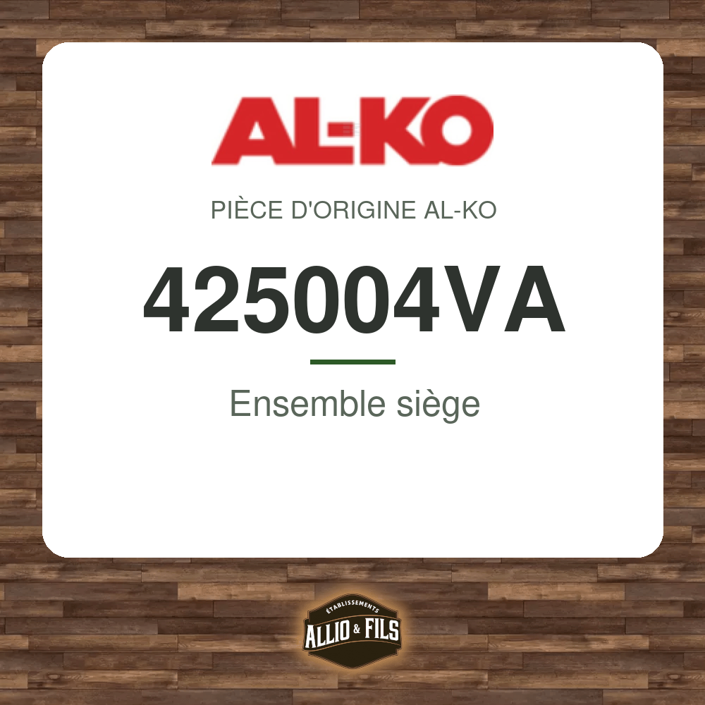 Ensemble siège - AL-KO 425004VA