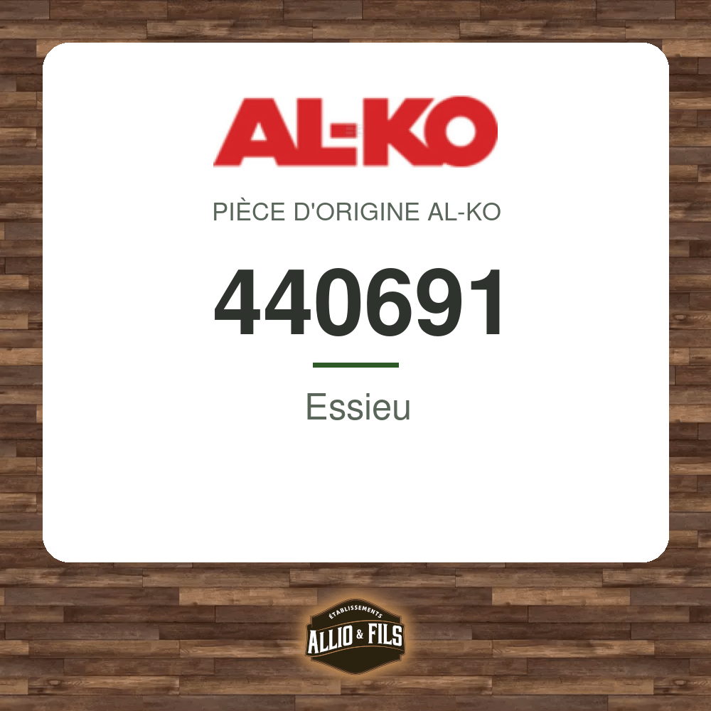 Essieu - AL-KO 440691