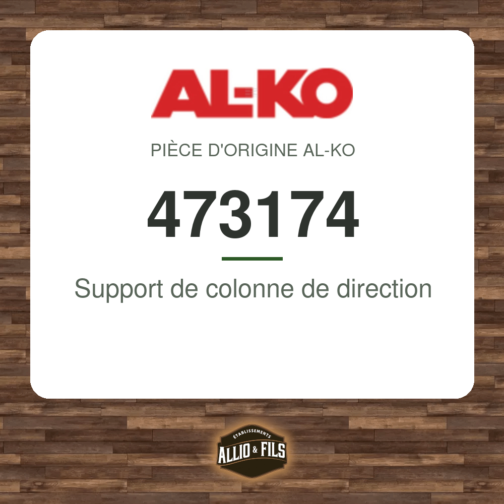 Support de colonne de direction - AL-KO 473174
