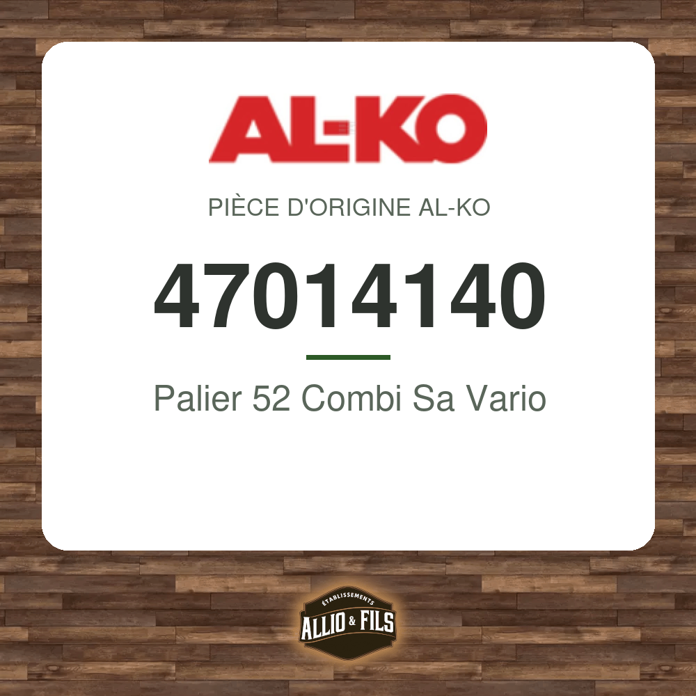 Palier 52 Combi Sa Vario - AL-KO 47014140