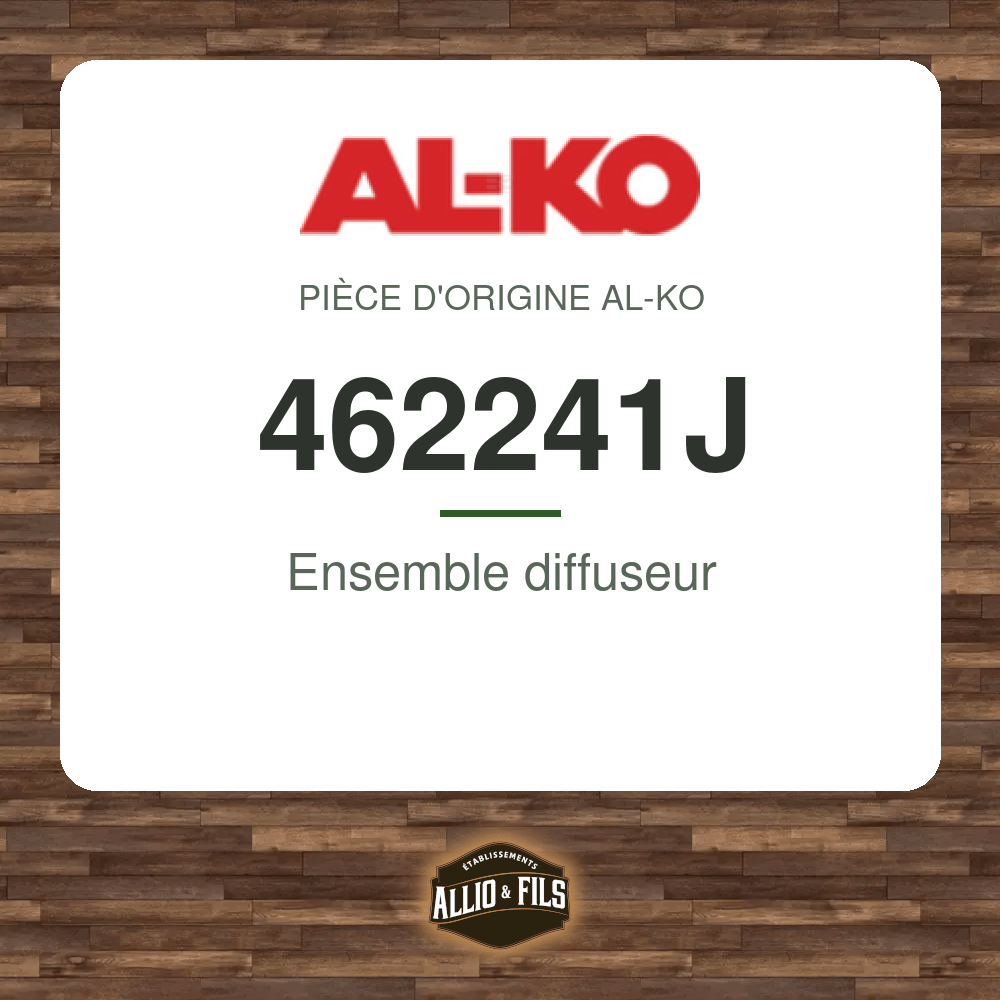 Ensemble diffuseur - AL-KO 462241J
