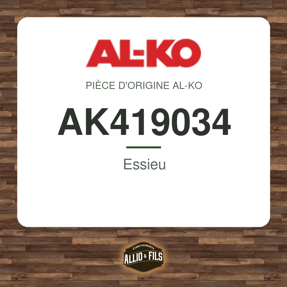 Essieu - AL-KO AK419034