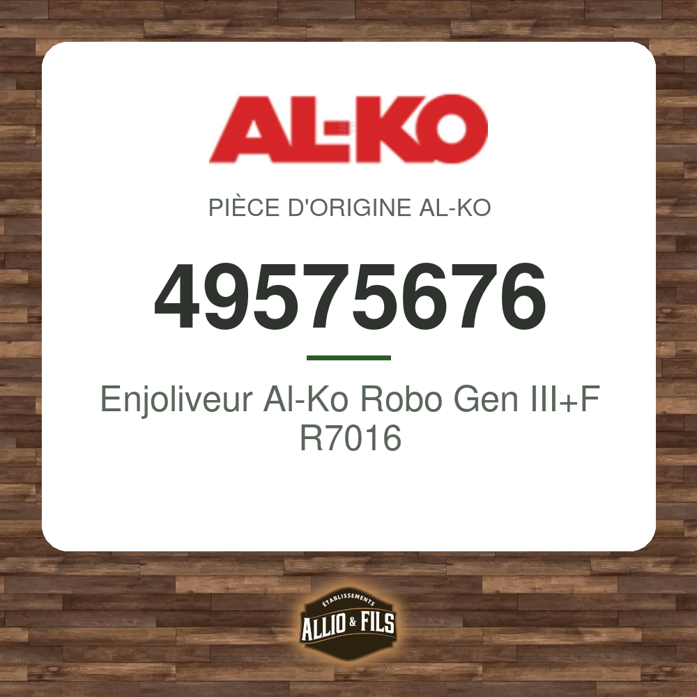 Enjoliveur Al-Ko Robo Gen III+F R7016 - AL-KO 49575676