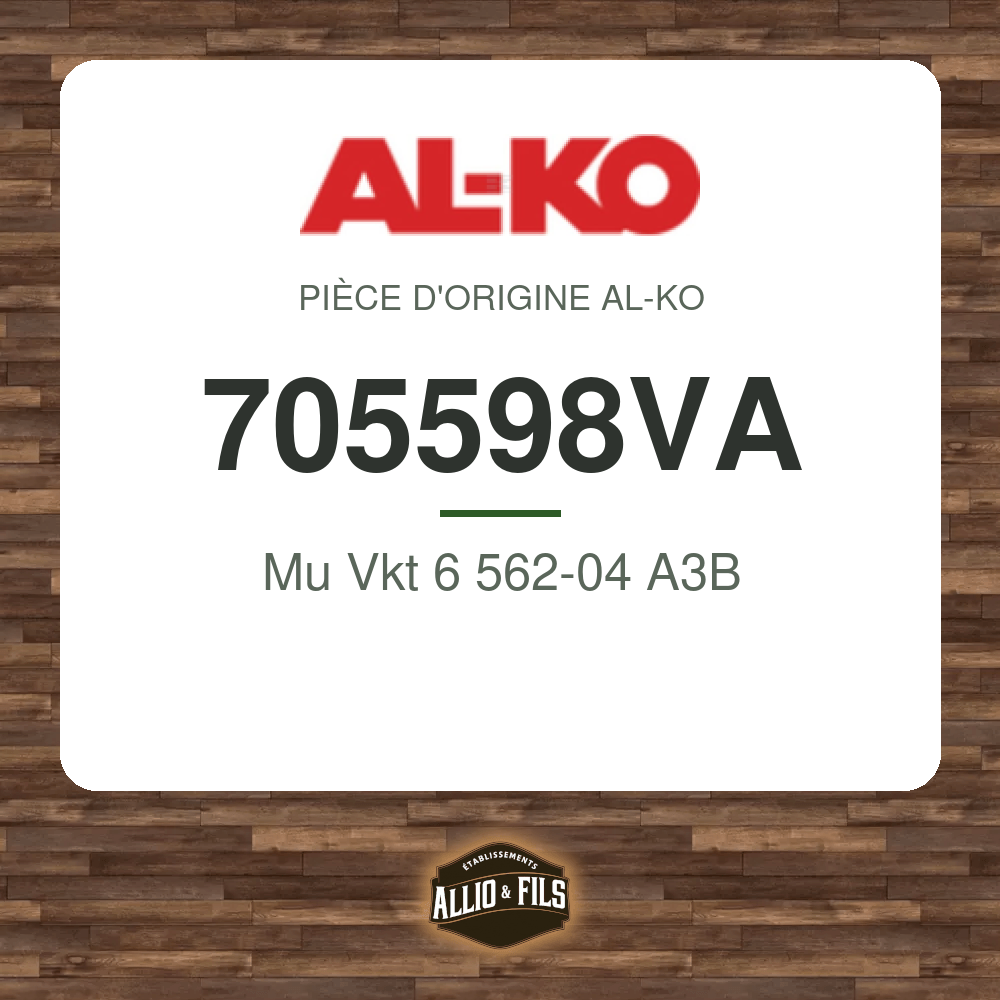 Mu Vkt 6 562-04 A3B - AL-KO 705598VA