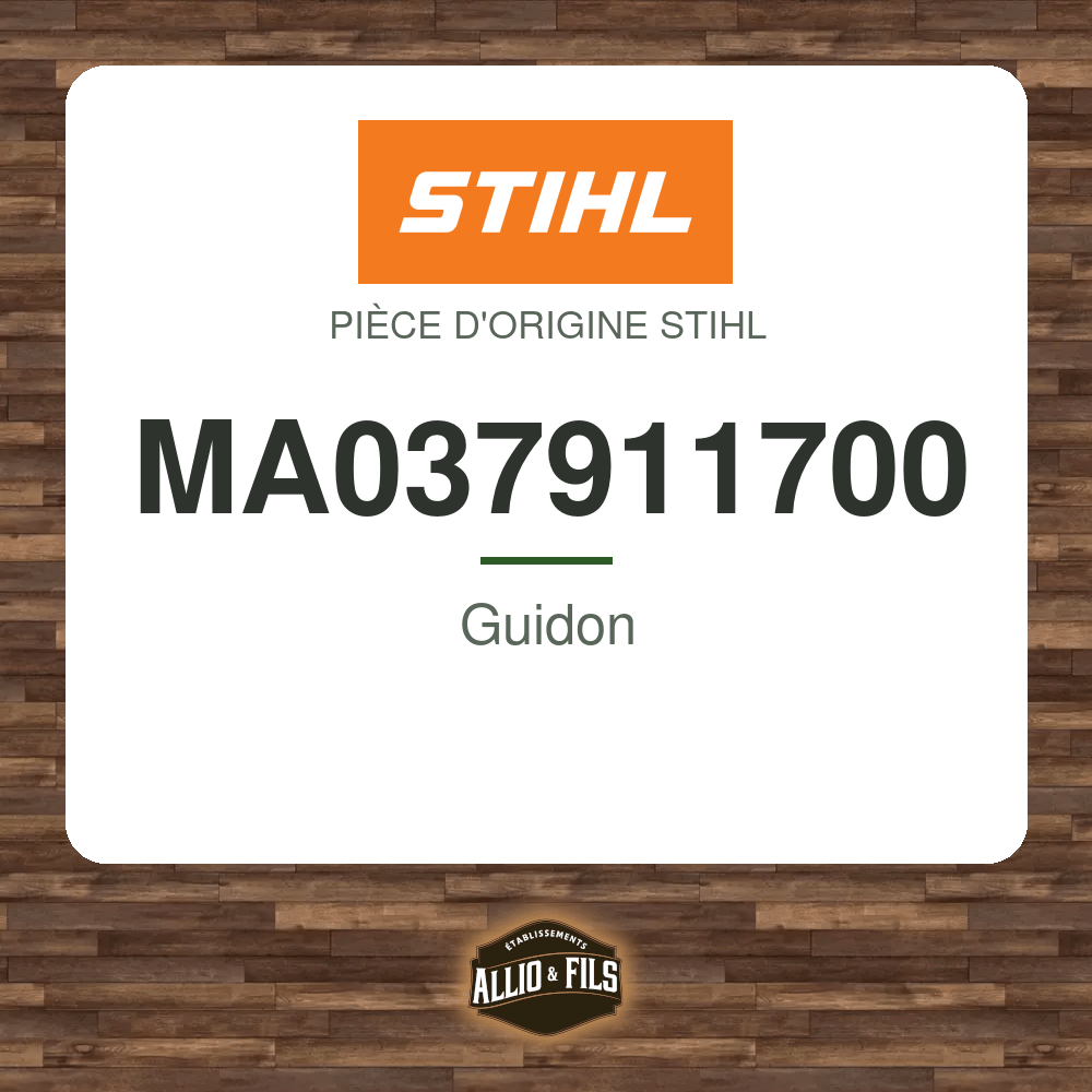 Guidon - Stihl MA037911700