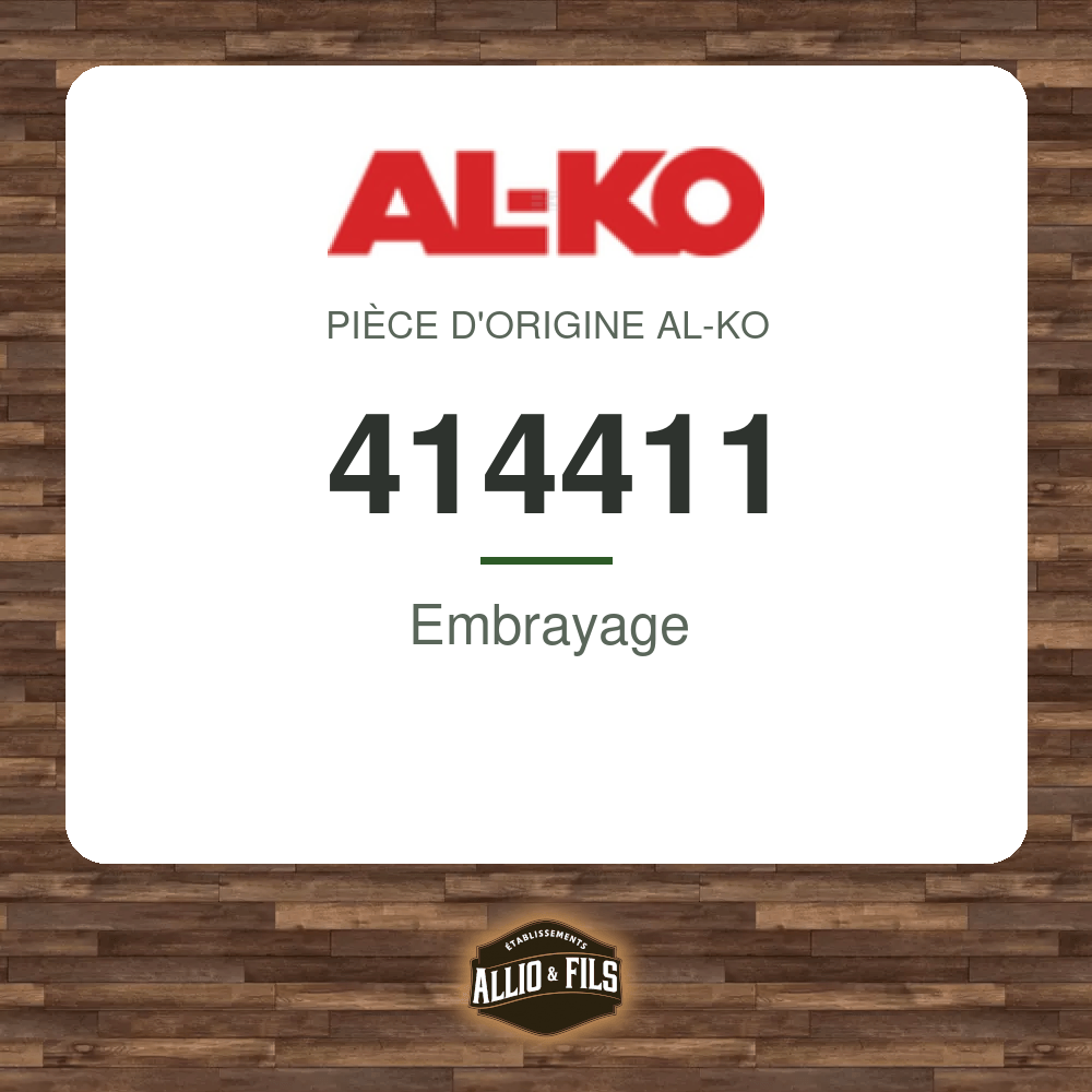Embrayage - AL-KO 414411