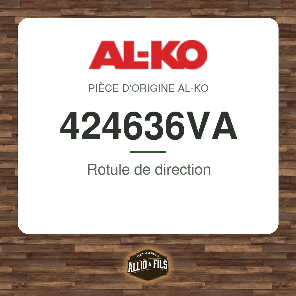 Rotule de direction - AL-KO 424636VA