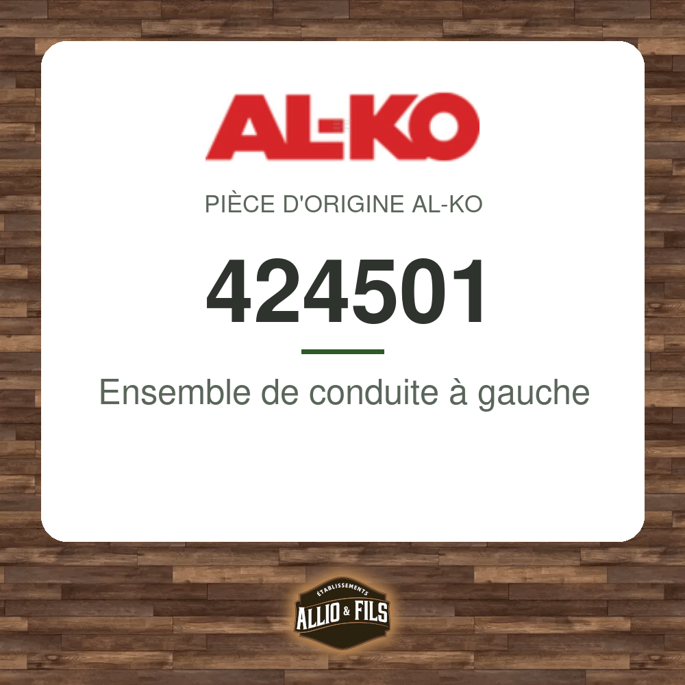 Ensemble de conduite à gauche - AL-KO 424501