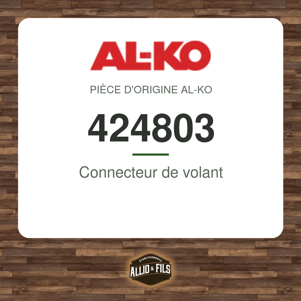 Connecteur de volant - AL-KO 424803