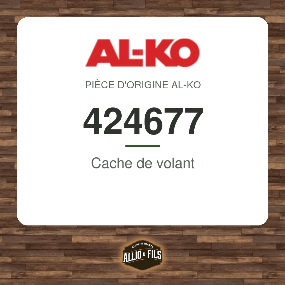 Cache de volant - AL-KO 424677