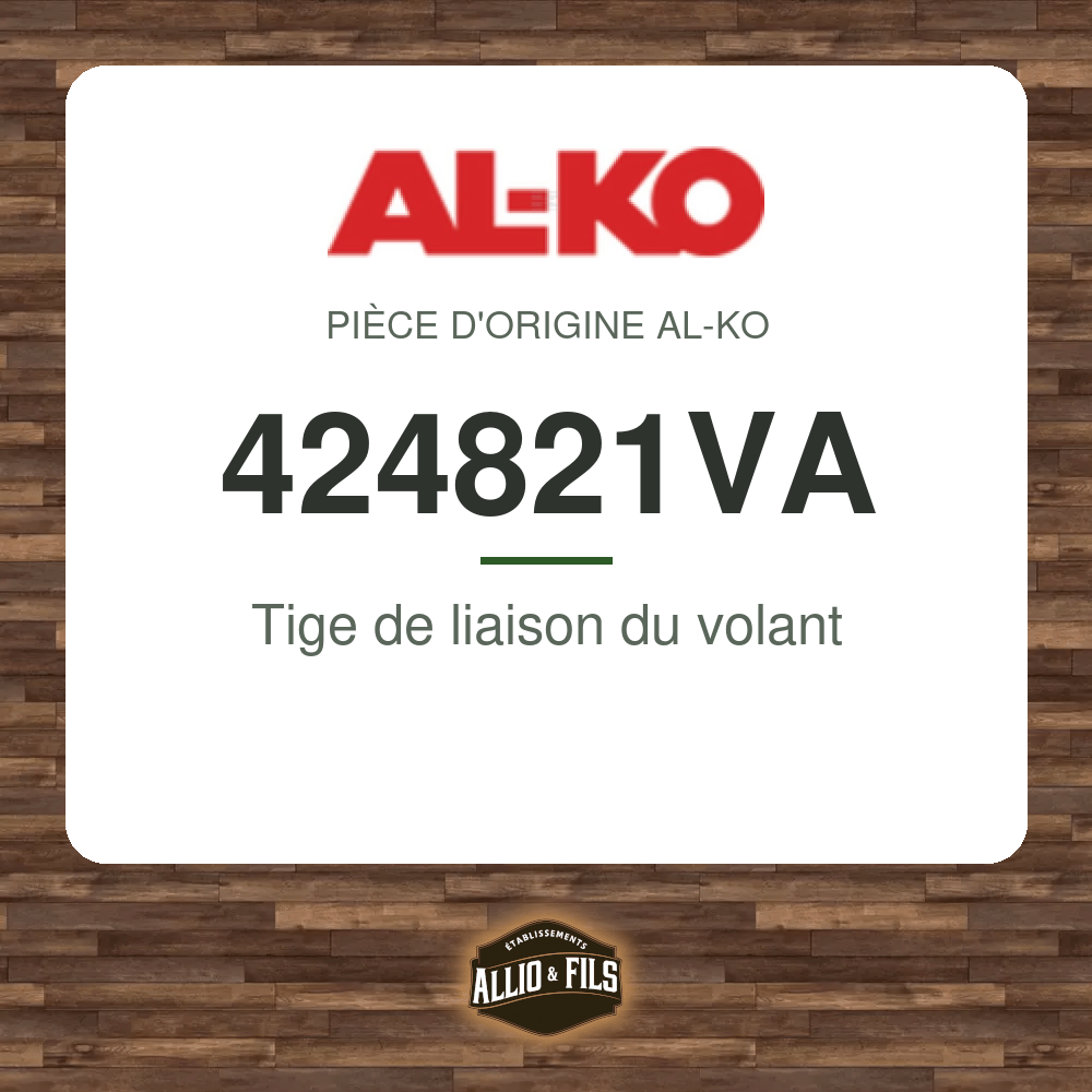 Tige de liaison du volant - AL-KO 424821VA