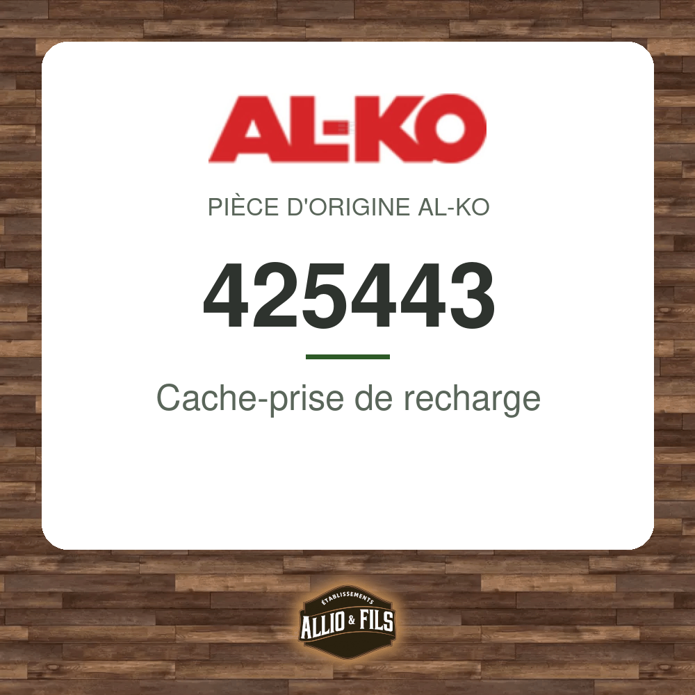 Cache-prise de recharge - AL-KO 425443