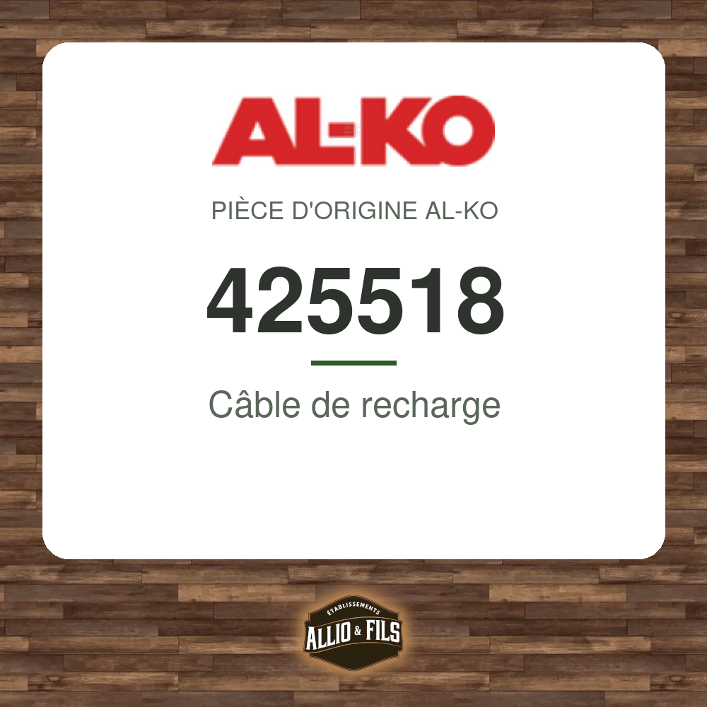 Câble de recharge - AL-KO 425518